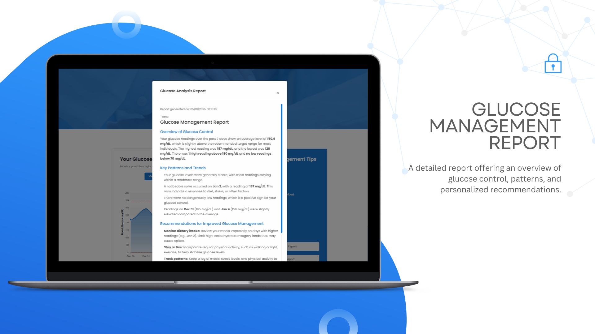 Glucose Management Report
